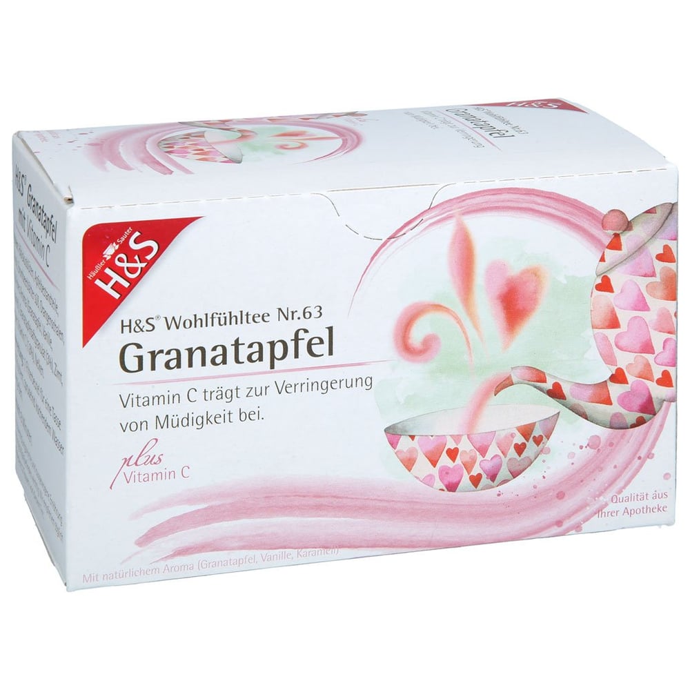 H&S Granatapfel mit Vitamin C Filterbeutel