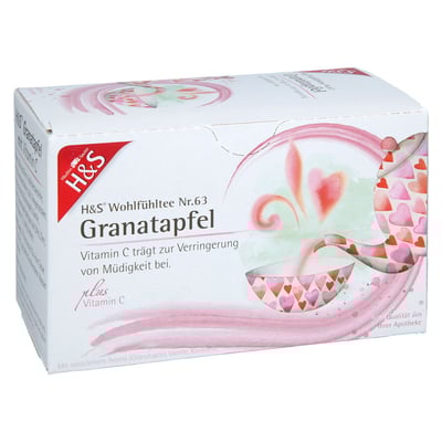 H&S Granatapfel mit Vitamin C Filterbeutel