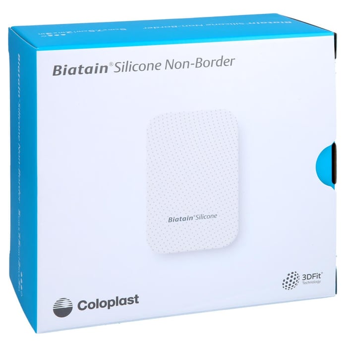 Biatain Silicone Non-Border Schaumverb. 5x7.5cm