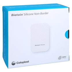 Biatain Silicone Non-Border Schaumverband 5x7,5 cm
