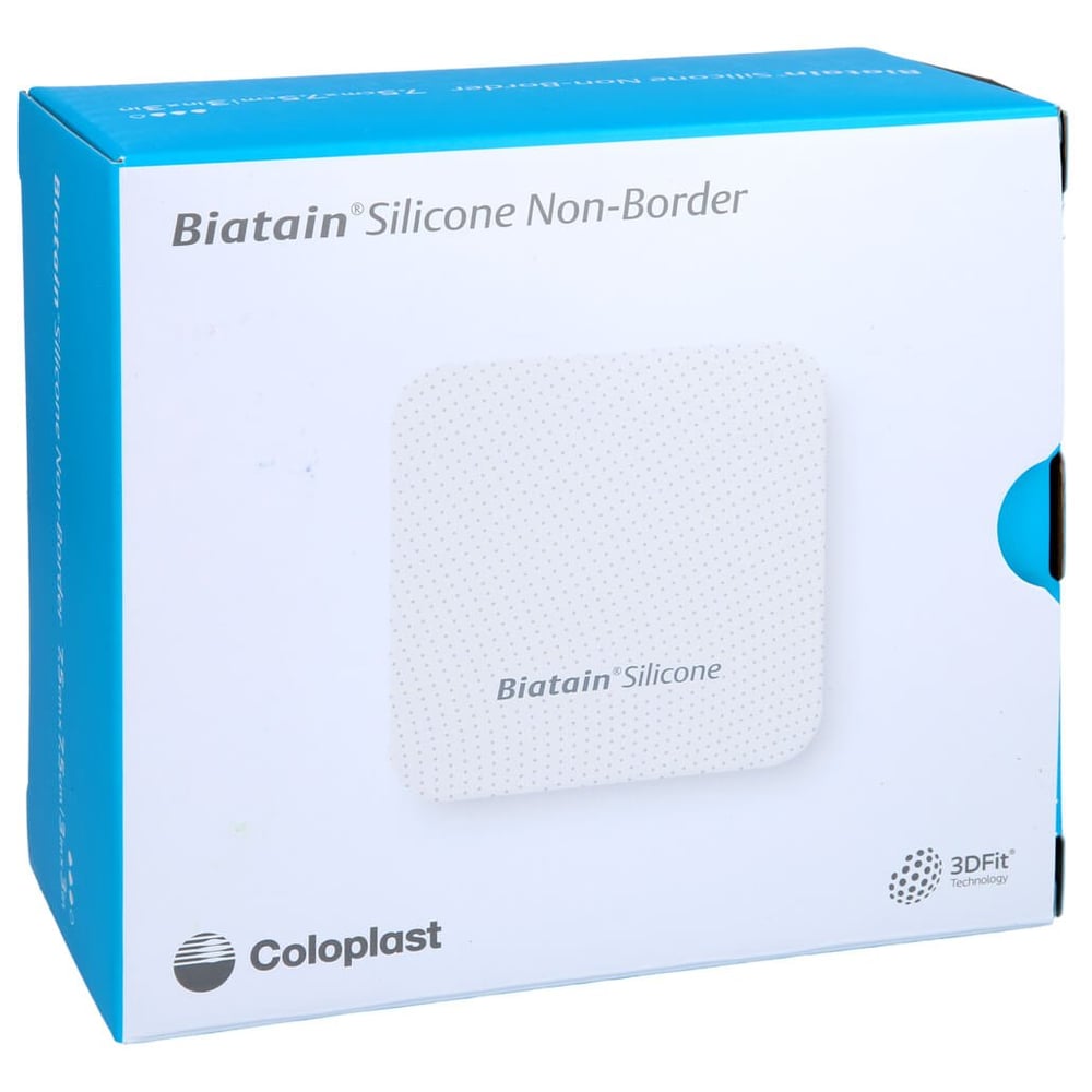 Biatain Silicone Non-Border Schaumverb. 7.5x7.5cm