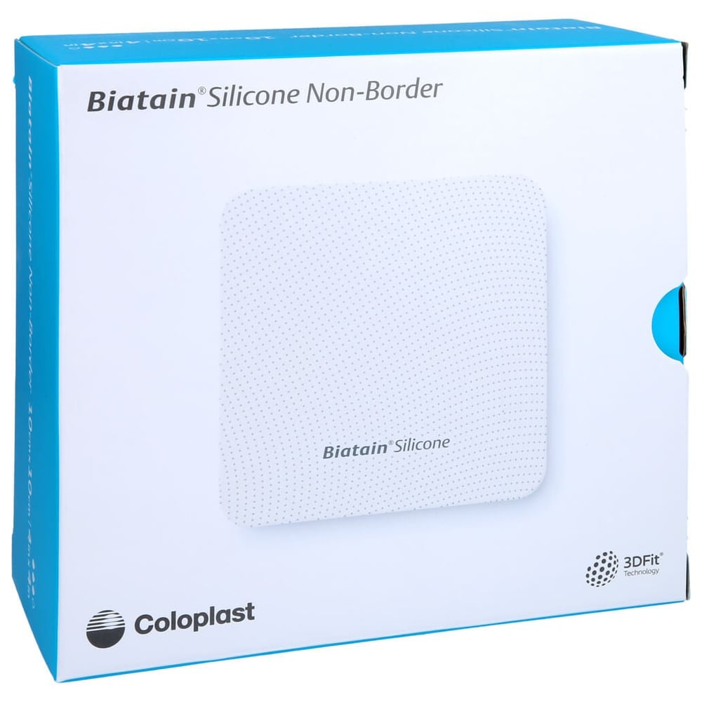 Biatain Silicone Non-Border Schaumverb. 10x10cm