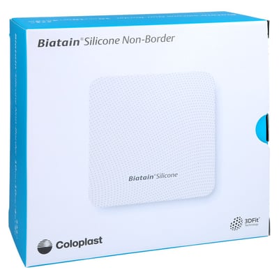 Biatain Silicone Non-Border Schaumverband 10x10 cm
