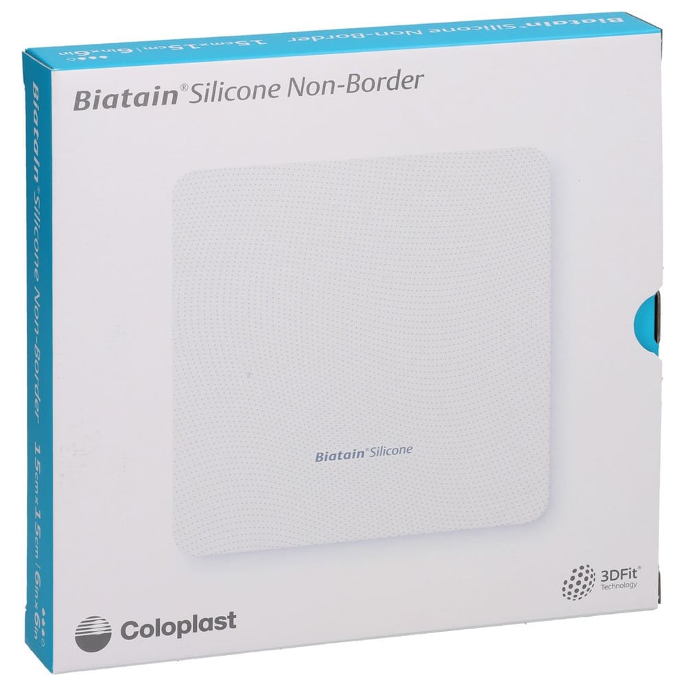Biatain Silicone Non-Border Schaumverb. 15x15cm