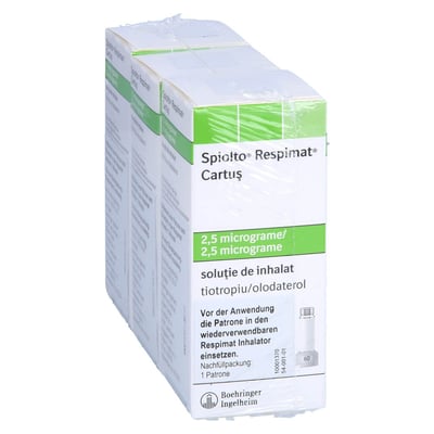 Spiolto Respimat 2.5ug/2.5ug Hub Inh Nach