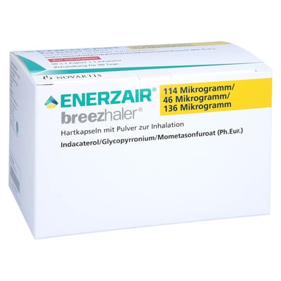 Enerzair Breezhaler 114ug/46ug/136ug Hkp.P.Inh.