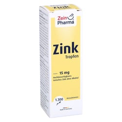 Zink Tropfen 15mg ionisiert