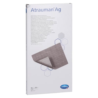 Atrauman Ag 10x20 cm steril Kompressen Kohlpharma