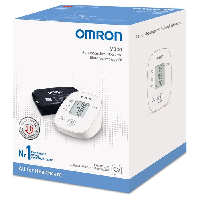 Omron M300 Oberarm Blutdruckmessgerät