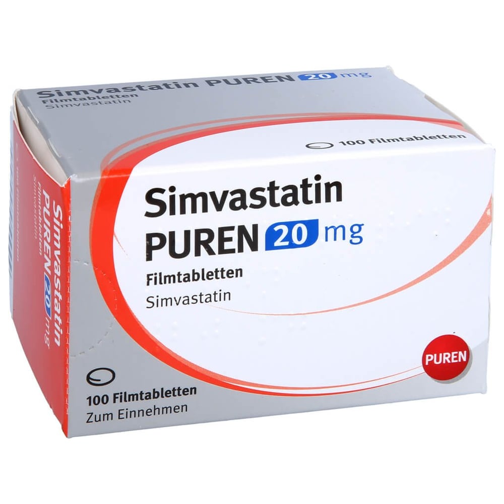 Simvastatin PUREN 20 mg