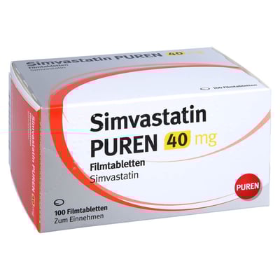 Simvastatin PUREN 40 mg