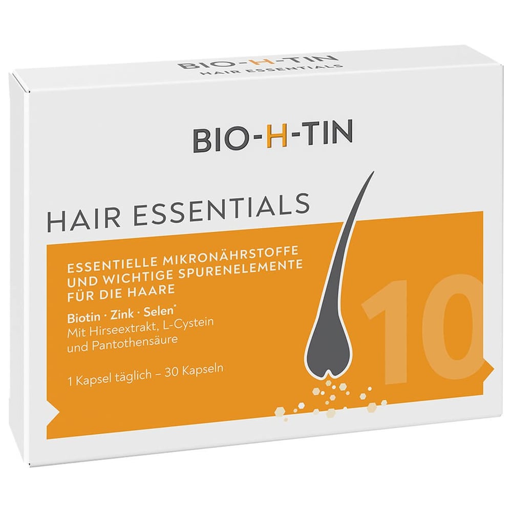 BIO-H-TIN Hair Essentials Mikron hrstoff-Kapseln