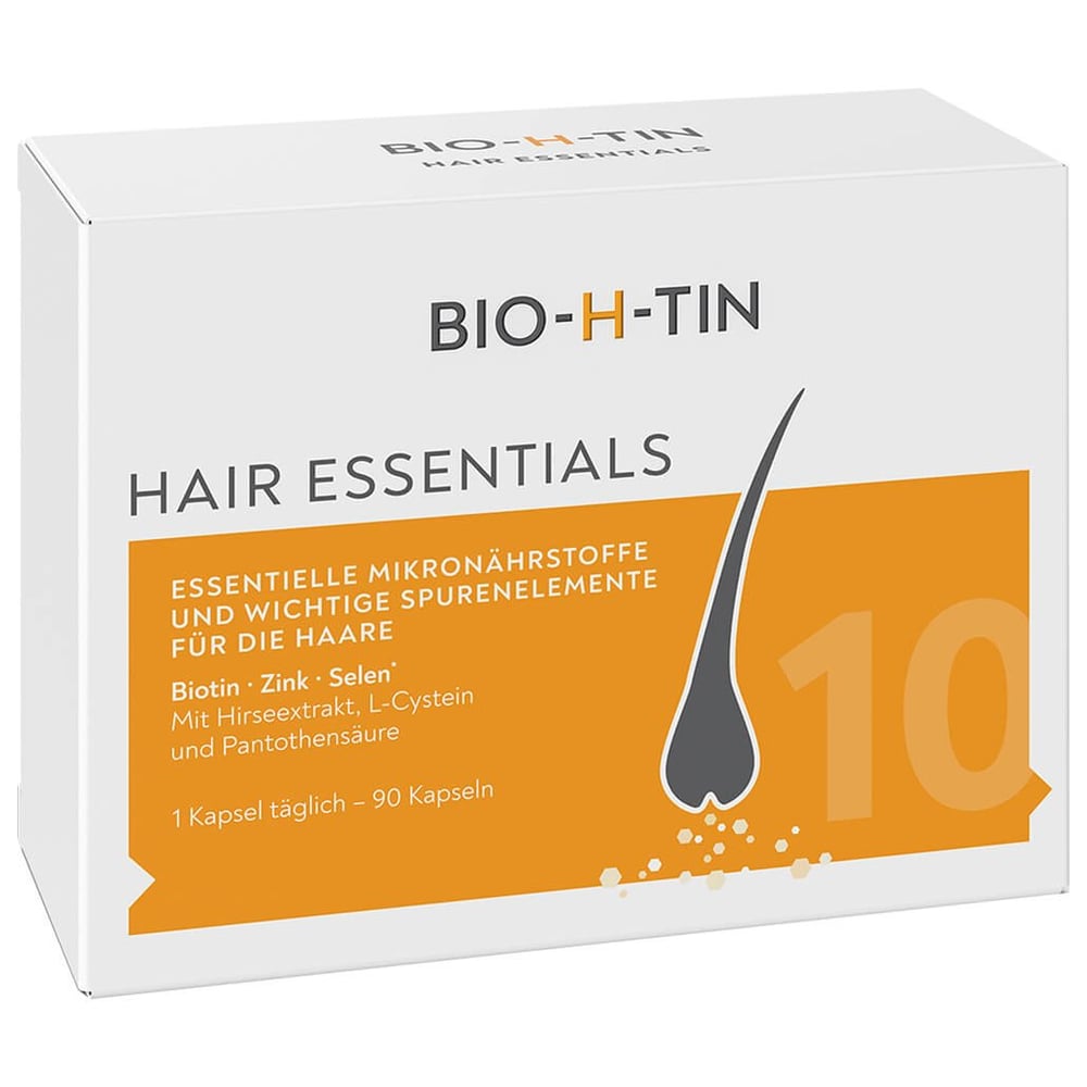 BIO-H-TIN Hair Essentials Mikron hrstoff-Kapseln