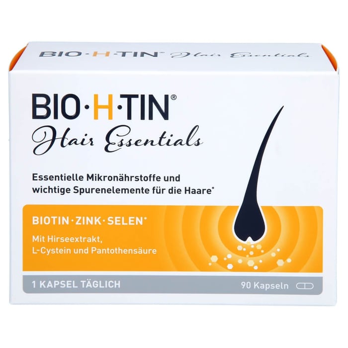 BIO-H-TIN Hair Essentials Mikron hrstoff-Kapseln