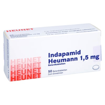 Indapamid Heumann 1,5 mg Heunet Produktbild 1