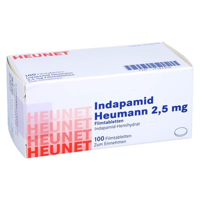 Indapamid Heumann 2,5 mg Heunet Produktbild 1