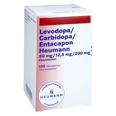 Levodopa/Carbidopa/Entacapon Heumann 50 mg/12,5 mg/200 mg