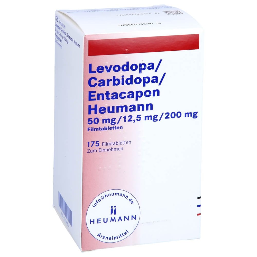 Levodopa/Carbidopa/Entacapon Heumann 50 mg/12,5 mg/200 mg