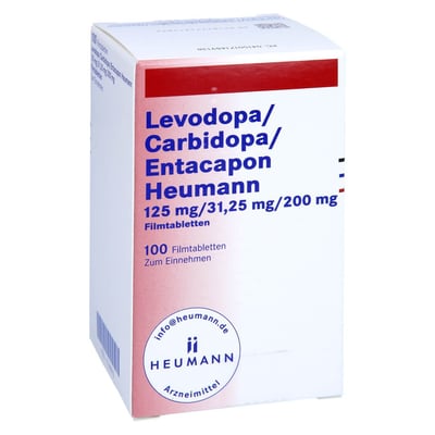 Levodopa/Carbidopa/Entacapon Heumann 125 mg/31,25 mg/200 mg