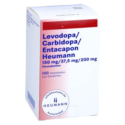 Levodopa/Carbidopa/Entacapon Heumann 150 mg/37,5 mg/200 mg
