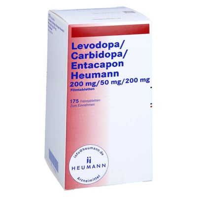 Levodopa/Carbidopa/Entacapon Heumann 200 mg/50 mg/200 mg