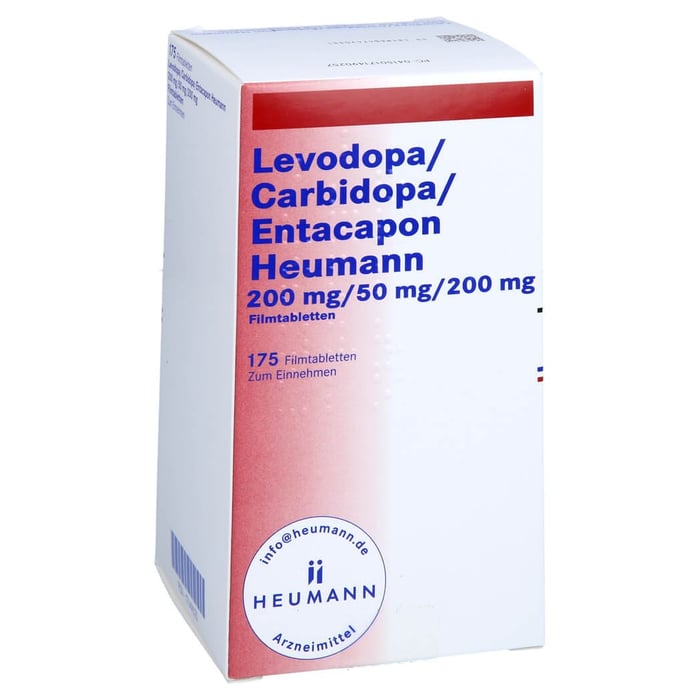 Levodopa/Carbidopa/Entacapon Heumann 200mg/50mg/200mg