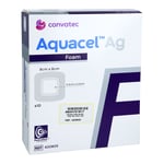 Aquacel Ag Foam Ad 8x8 cm Produktbild 1