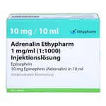 Adrenalin Ethypharm 1 mg/ml (1:1000) Injektion -Lösung Produktbild 2