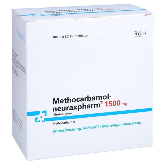 Methocarbamol-neuraxpharm 1500 mg Filmtabletten