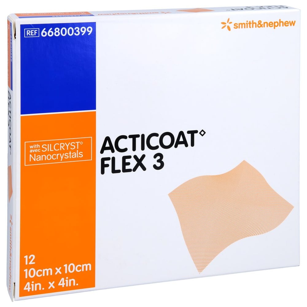 Acticoat Flex 3 10x10 cm Verband