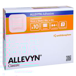 Allevyn Adhesive 10x10 cm haftende Wundauflage CC Pharma