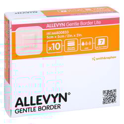 Allevyn Gentle Border Lite 5x5 cm Schaumverb. CC Pharma