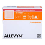 Allevyn Gentle Border Lite 7,5x7,5 cm Schaumverband CC Pharma Produktbild 2