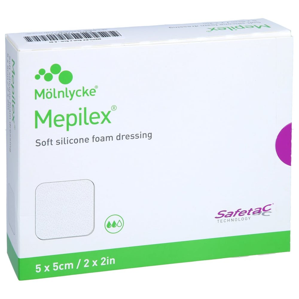 Mepilex 5x5 cm Schaumverband CC Pharma