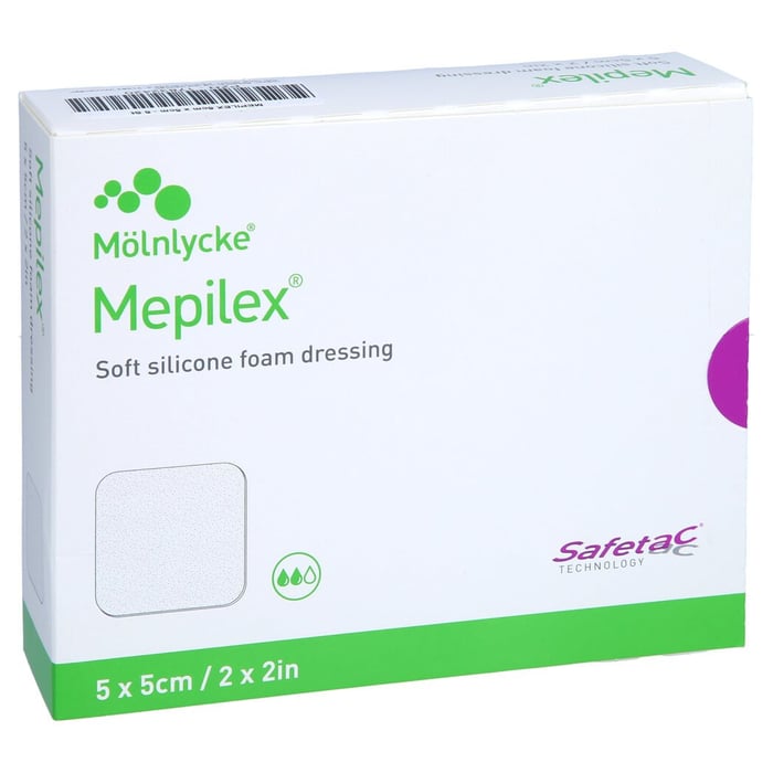 Mepilex 5x5 cm Schaumverband