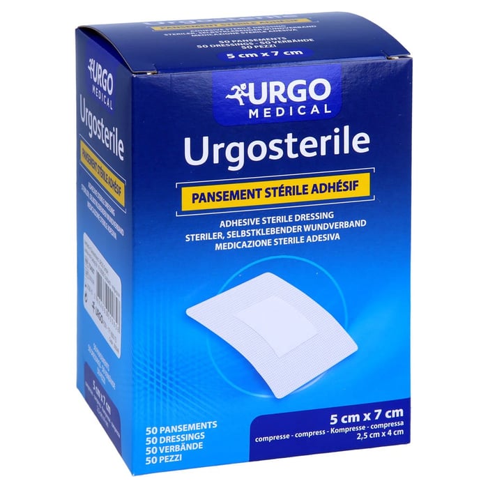 Urgosterile Wundverband 50x70 mm steril