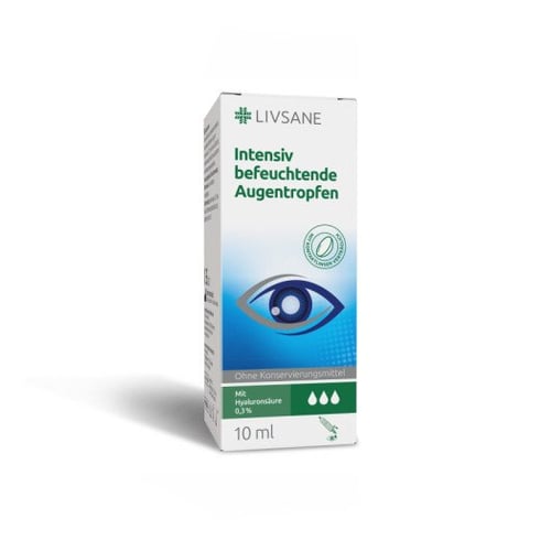 LIVSANE intensiv befeuchtende Augentropfen Produktbild 1