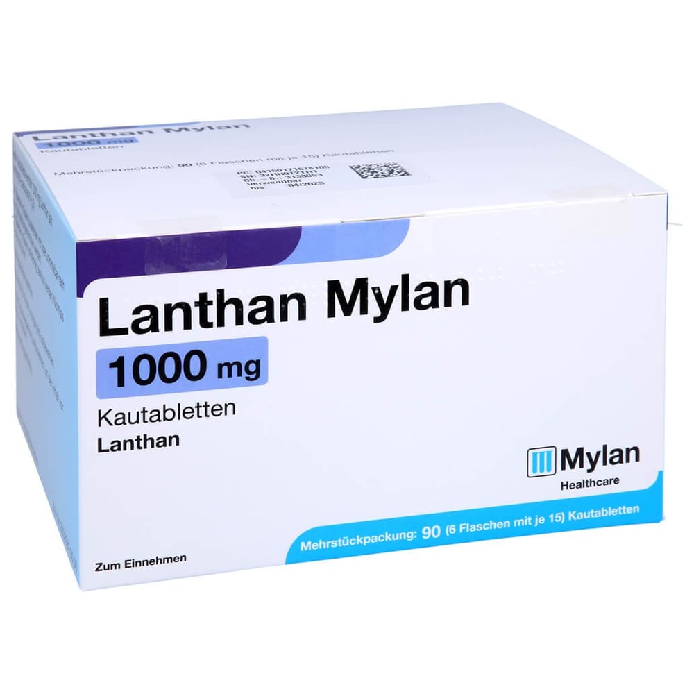 Lanthan Mylan 1000 mg Kautabletten