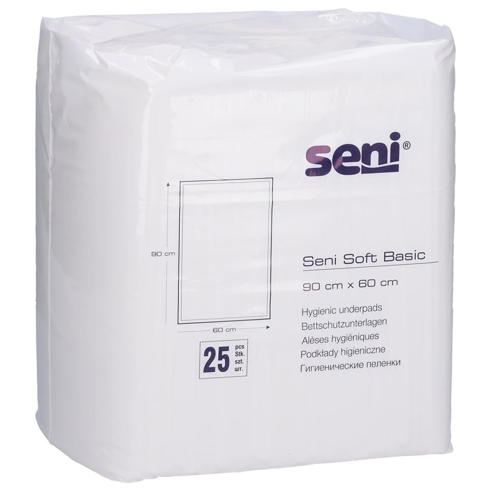 Seni Soft Basic Bettschutzunterlage 60x90 cm