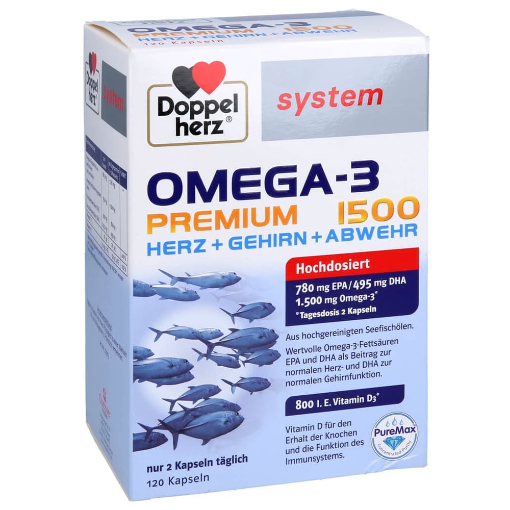 Doppelherz Omega-3 Premium 1500 system