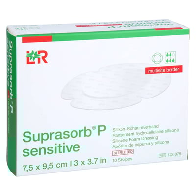 Suprasorb P sensitive multisite border 7.5x9.5cm