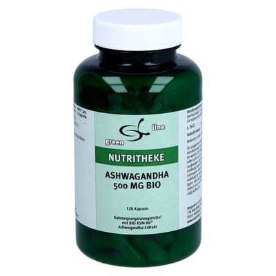 Ashwagandha 500 mg Bio Kapseln
