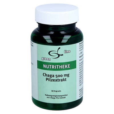 Chaga 500 mg Pilz Extrakt Kapseln