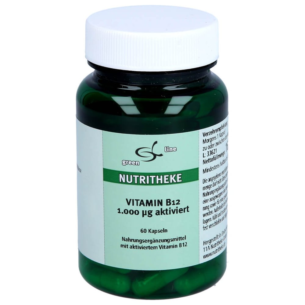 Vitamin B12 1.000 g aktiviert Kapseln