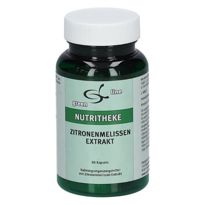 Zitronenmelissen Extrakt Kapseln