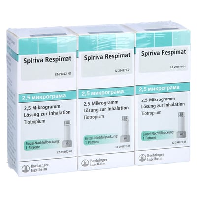 Spiriva Respimat 2.5 ug Inh.Nachfüllpackung