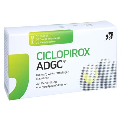Ciclopirox Adgc 80mg/g