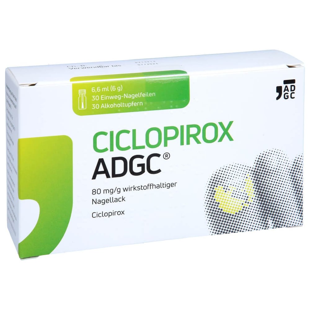 Ciclopirox Adgc 80mg/g