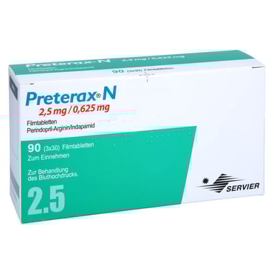 Preterax N 2,5 mg/0,625 mg