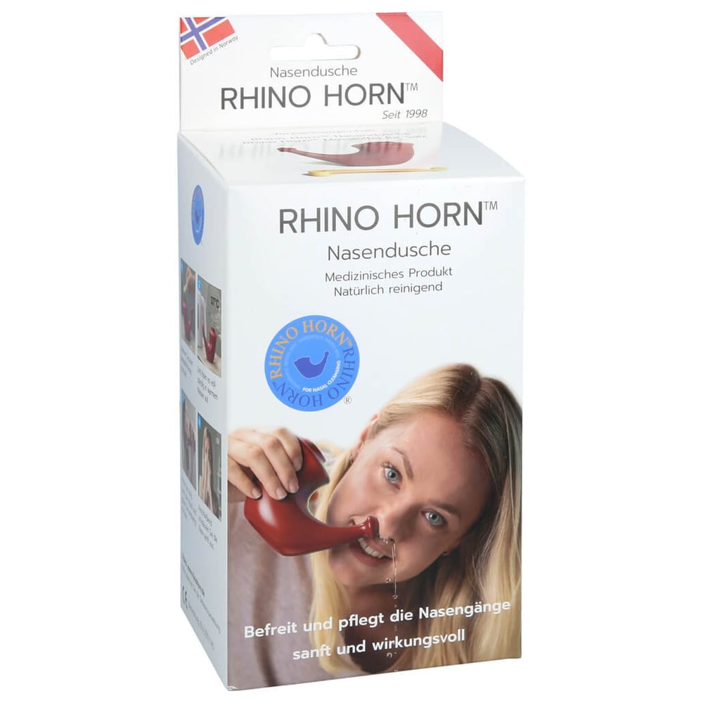 Rhino Horn Nasendusche (Rot)